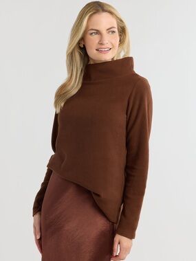 DUDLEY STEVENS GREENPOUNT BOATNECK FLEECE MEDIUM